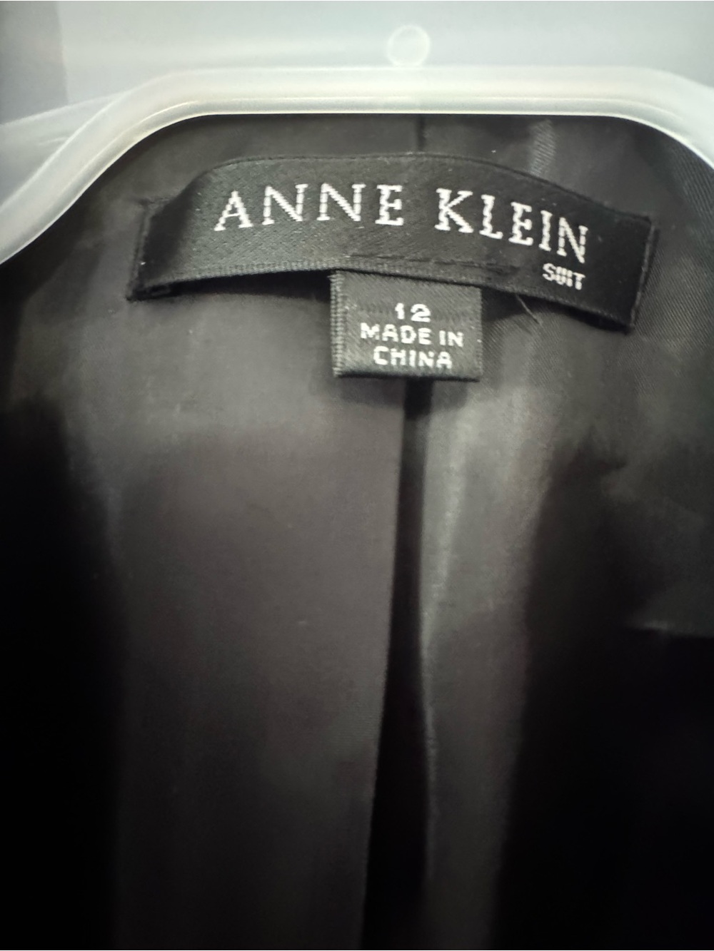 Anne Klein Black Tailored Women's Blazer - Picture 2 of 2